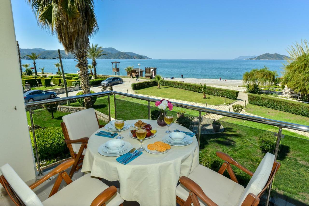 Saros Apartments Calis Beach Fethiye Eksteriør billede
