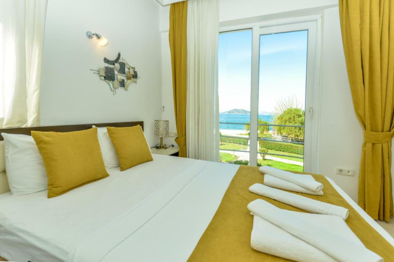 Saros Apartments Calis Beach Fethiye Eksteriør billede